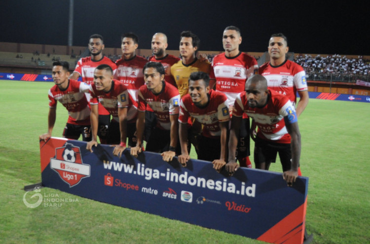 Hasil Liga 1 2019: Madura United Bantai PSIS, Borneo FC Kalahkan Semen Padang