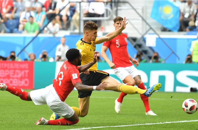 Belgia 1-0 Inggris: Thomas Meunier Bawa Rode Duivels Unggul pada Babak Pertama