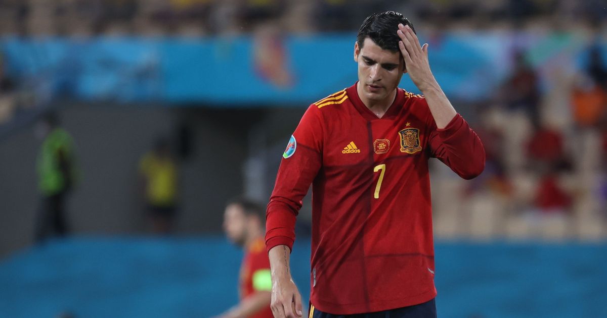 Alvaro Morata dan Beratnya Beban yang Dipikul Penyerang Timnas Spanyol