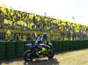 Aksi Terakhir Rossi di Misano, Tribun Penonton Akan Semakin Kuning