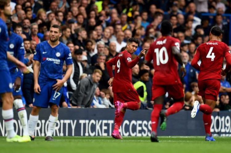 Chelsea 1-2 Liverpool: Sapu Bersih Kemenangan, The Reds Koleksi 18 Poin