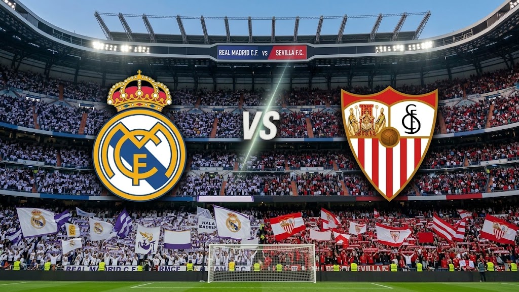 Prediksi dan Link Streaming Real Madrid vs Sevilla: Misi Mengejar Barcelona