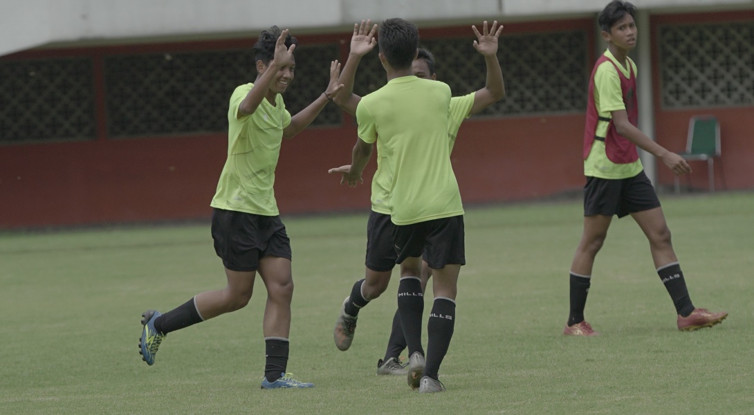 Timnas U-16 Bagus di Gim Internal Kedua, Dua Pemain Jadi Terbaik