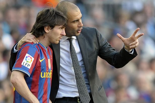 Pep Guardiola Minta Lionel Messi Tidak Tinggalkan Barcelona