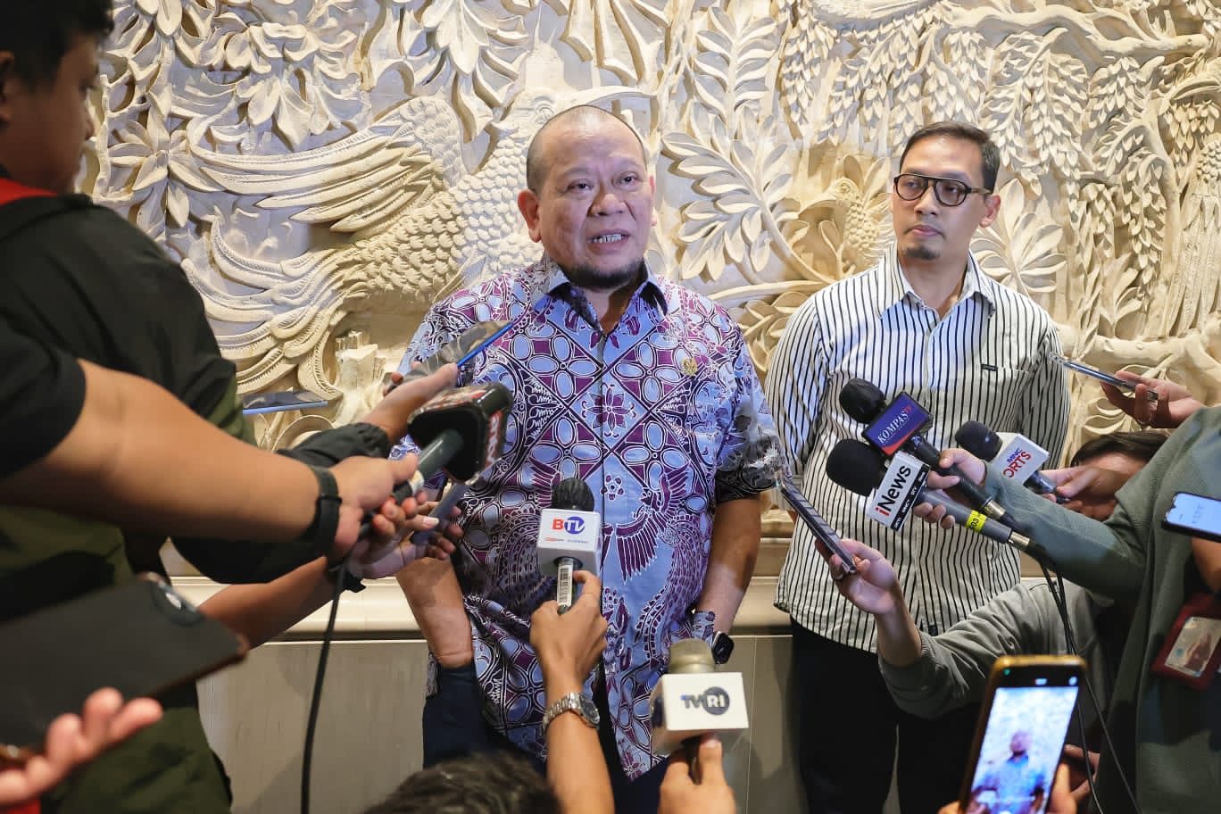 Daftar Calon Waketum dan Anggota Exco dari Caketum PSSI LaNyalla Mattalitti