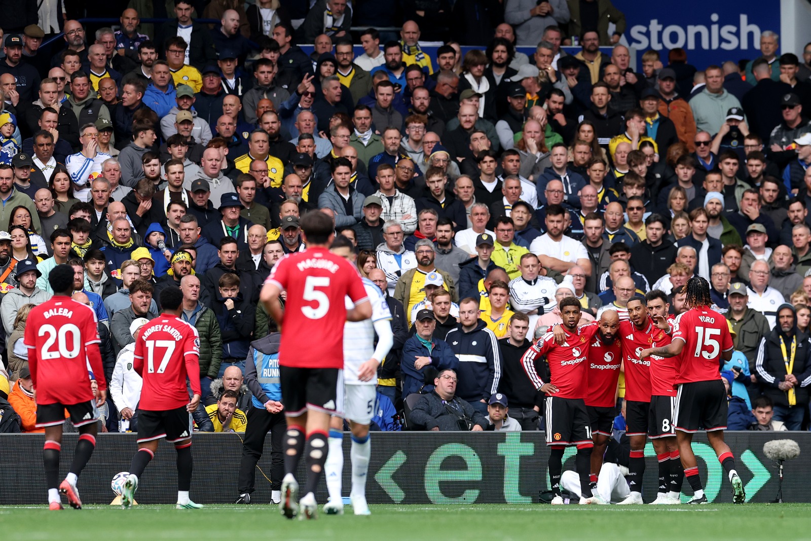 Manchester United vs Leeds. (Laman Resmi Manchester United)