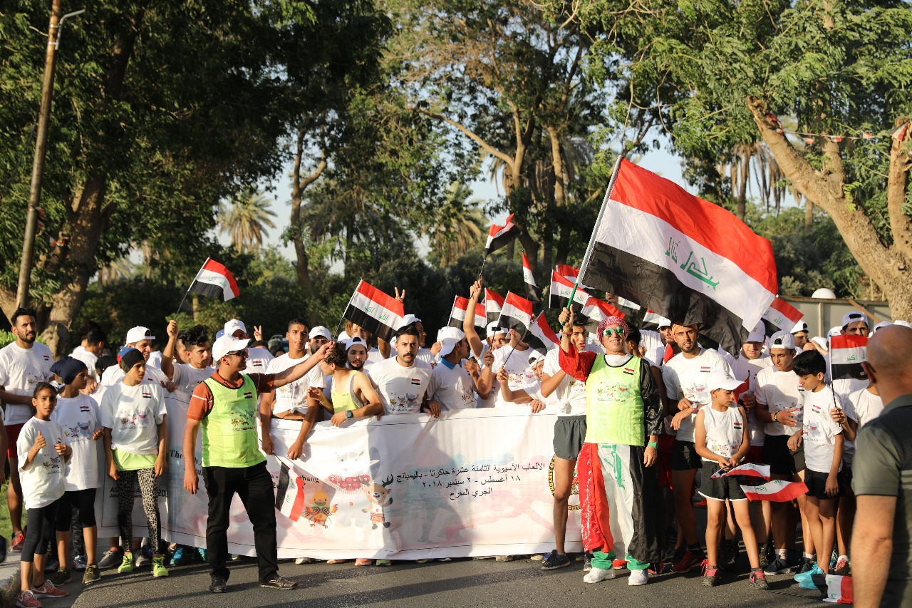 Asian Games Fun Run Mampu Redakan Ketegangan di Irak