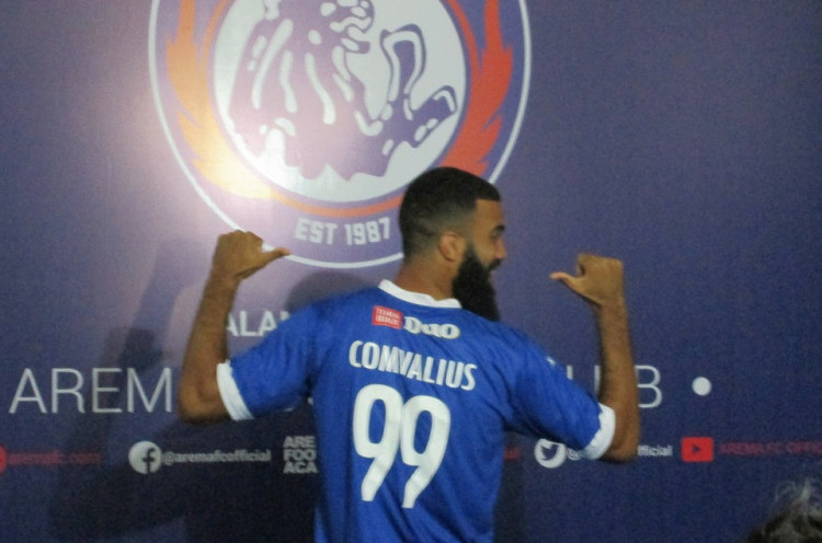 Sylvano Comvalius Bertekad Kembalikan Ketajamannya bersama Arema FC di Liga 1 2019