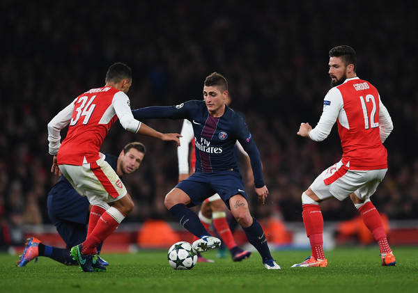 Hasil Liga Champions: PSG Tahan Imbang Arsenal di Emirates Stadium