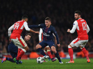 Hasil Liga Champions: PSG Tahan Imbang Arsenal di Emirates Stadium