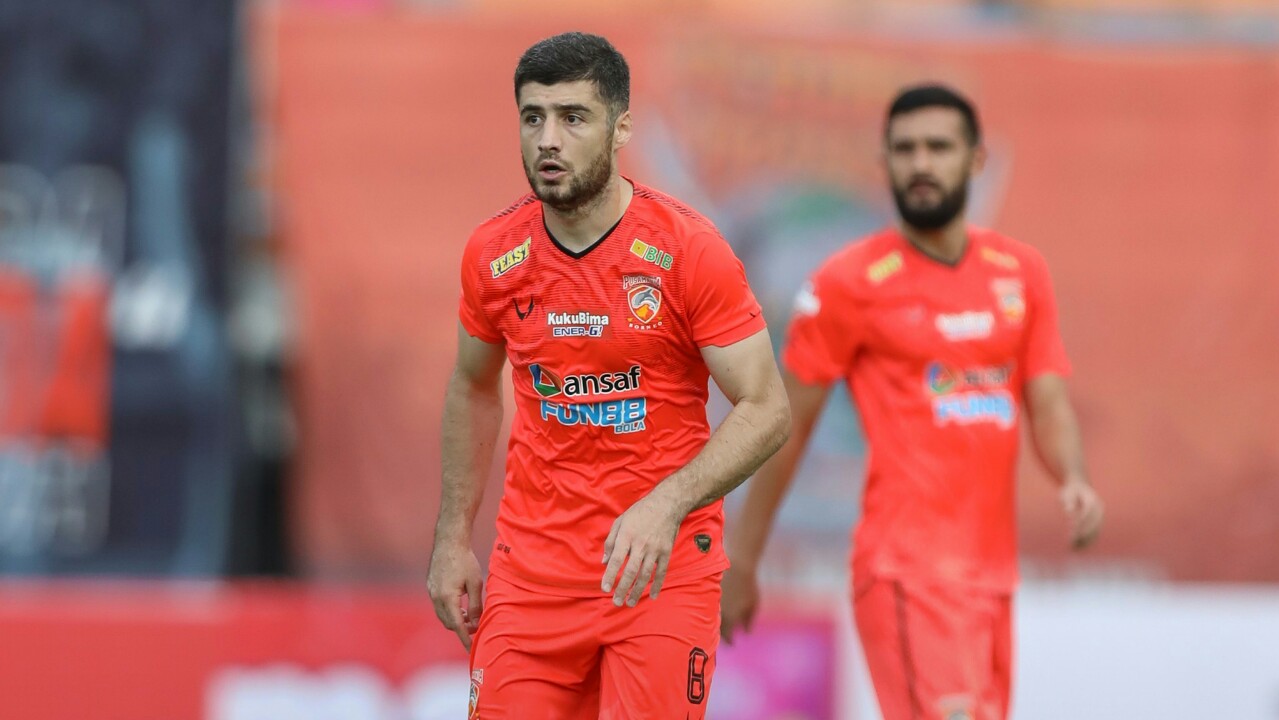 FC Istiklol Resmi Kembalikan Nuriddin Davronov ke Borneo FC