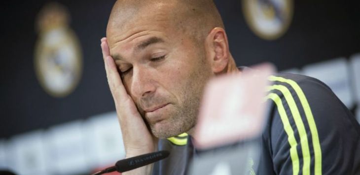 Zidane Sebut Posisinya Dipertaruhkan Saat Melawan PSG