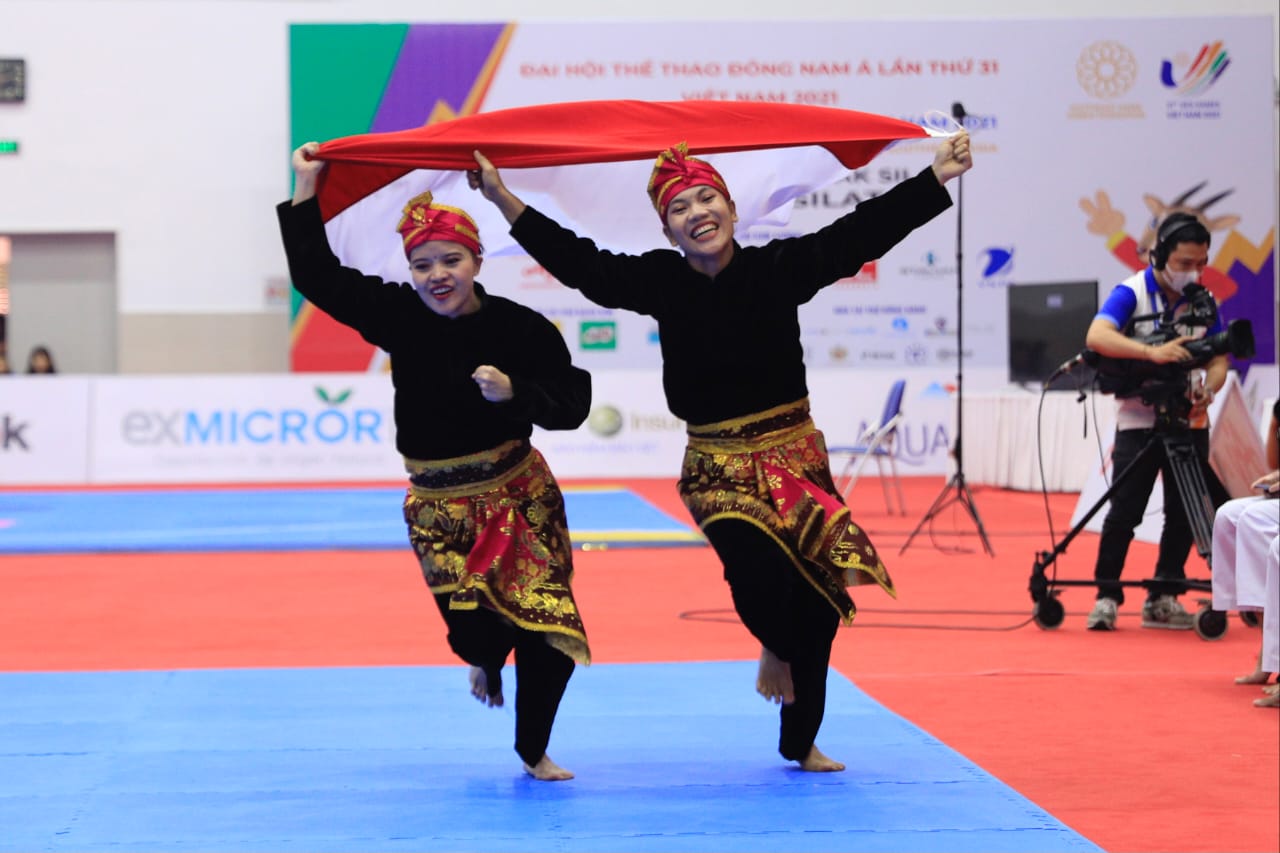 SEA Games 2021: Ganda Putri Pencak Silat Sumbang Medali Emas