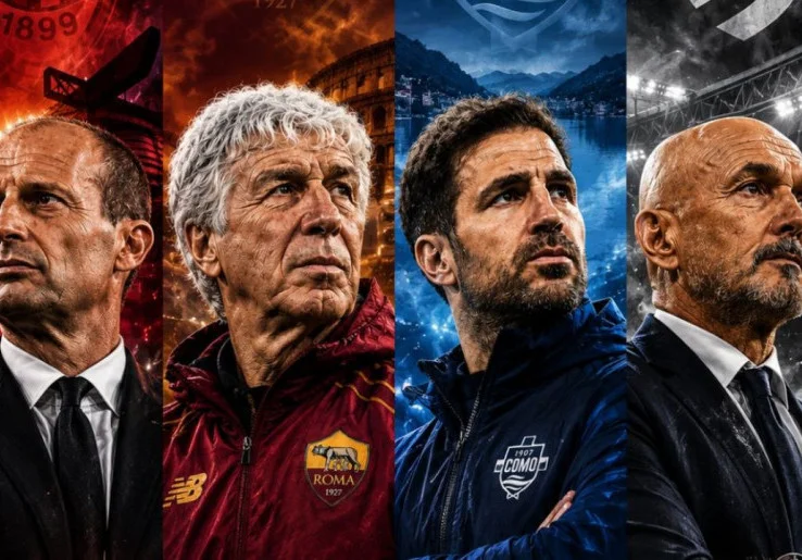 Perebutan Zona Liga Champions di Serie A: AC Milan, AS Roma, Como, dan Juventus Saling Sikut