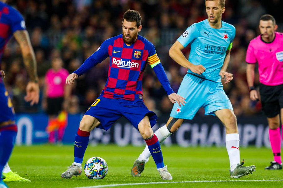 Ditahan Slavia Praha, Barcelona Dianggap Terlalu Mengandalkan Lionel Messi