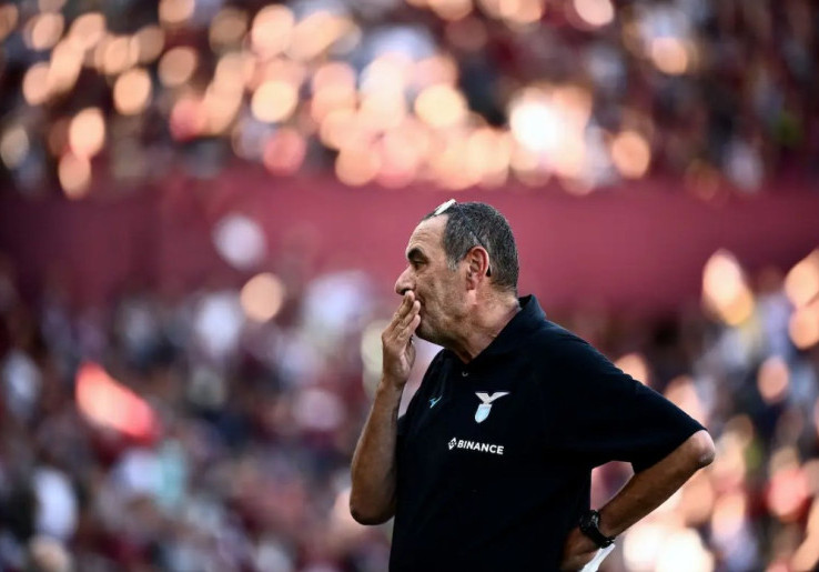 Lazio Kena Embargo Transfer, Maurizio Sarri Tidak Berani Pasang Target Tinggi