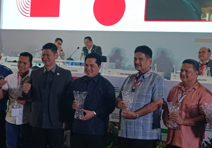 Erick Thohir hingga Greysia Polii Sabet Penghargaan di NOC Awards 2023