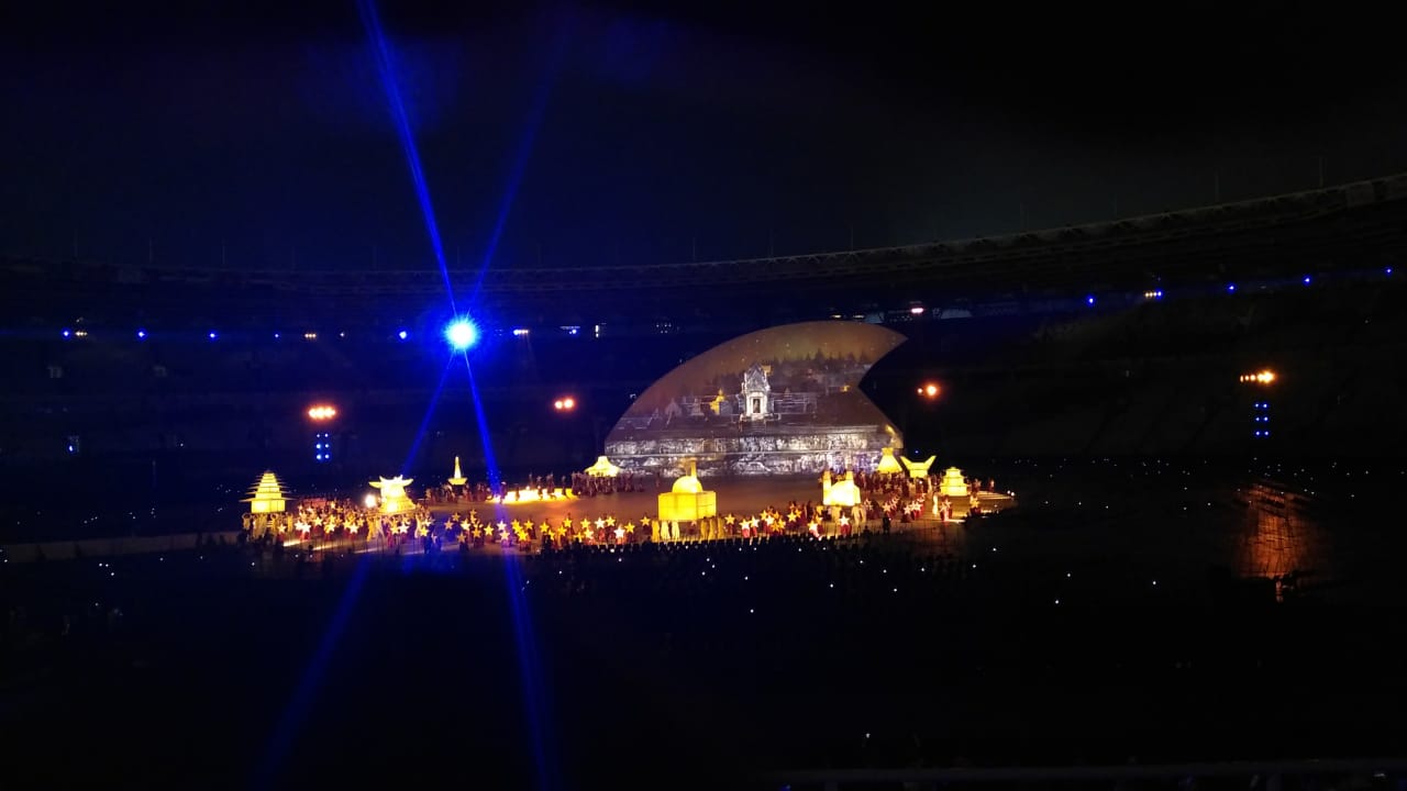 Aneka Keragaman Hadir pada Pembukaan Asian Para Games 2018