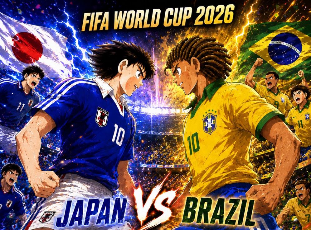 Superkomputer Prediksi Laga 32 Besar Piala Dunia 2026 Brasil vs Jepang: Samurai Blue Tidak Diunggulkan