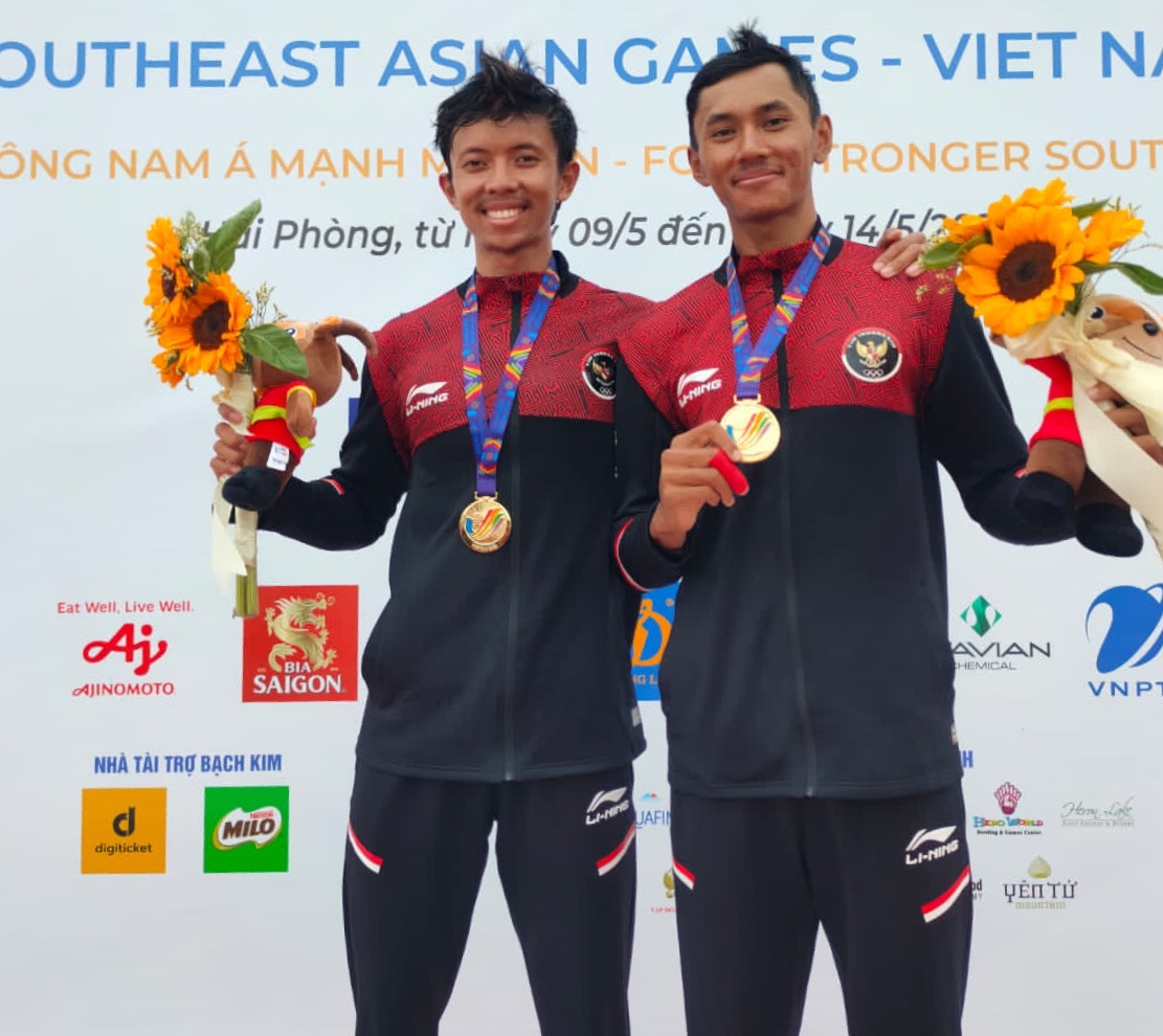 SEA Games 2021: Melesat bak Peluru, Denri dan Ferdiansyah Persembahkan Emas untuk Indonesia