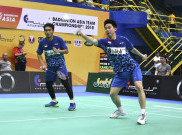 Kalah dari Pasangan Korea Selatan, Kevin/Marcus Kecolongan di Servis
