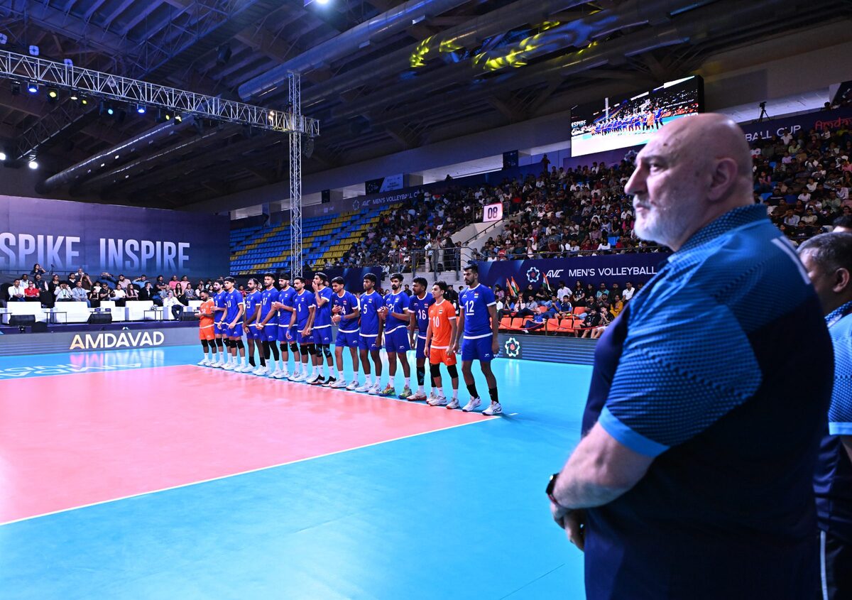 Timnas voli putra India di AVC Cup 2026. (AVC)