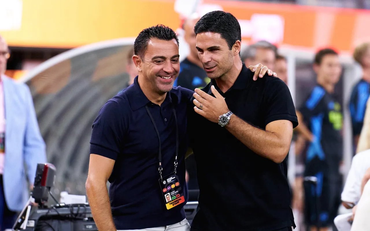 Balas Sindiran Xavi, Arteta Anggap Wajar Duel Uji Coba Barcelona Vs Arsenal Serasa Liga Champions