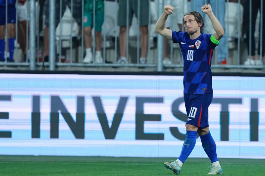 Cetak Gol di Hari Ulang Tahun Ke-39, Luka Modric Belum Mau Berhenti