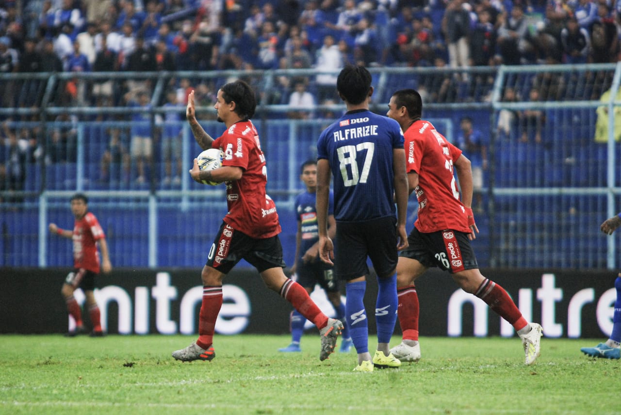 Hasil Liga 1 2019: Arema FC Taklukkan Bali United, Persib, Persipura, dan Bhayangkara FC Menang