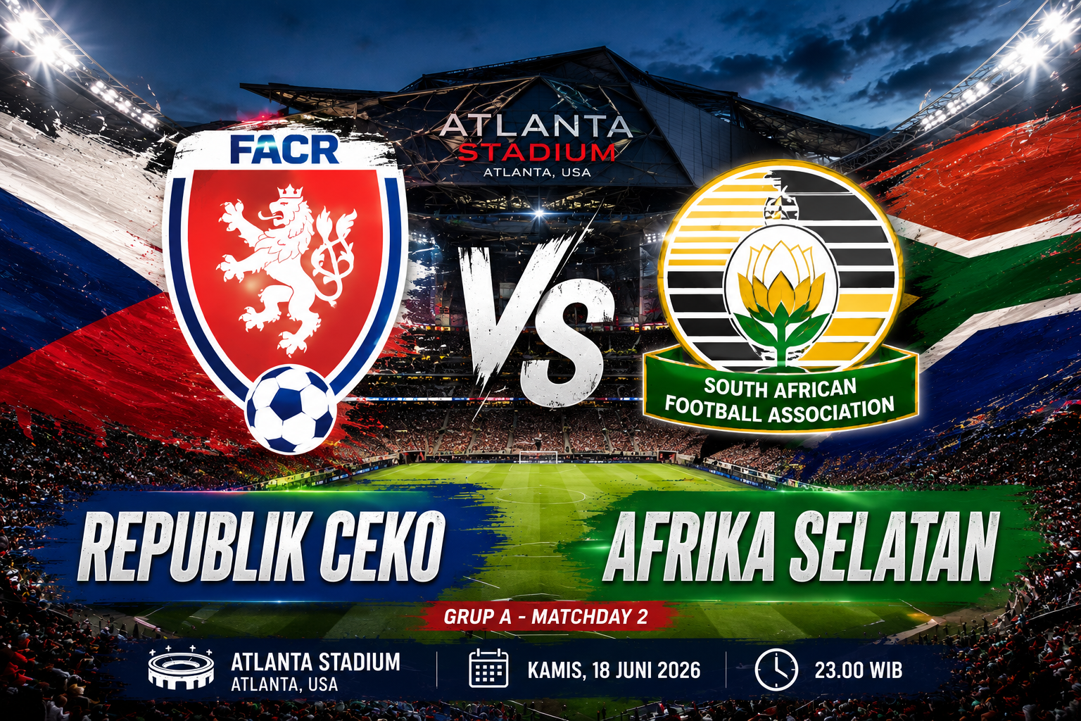 Superkomputer Prediksi Skor Republik Ceko vs Afrika Selatan: Terjadi Ketimpangan