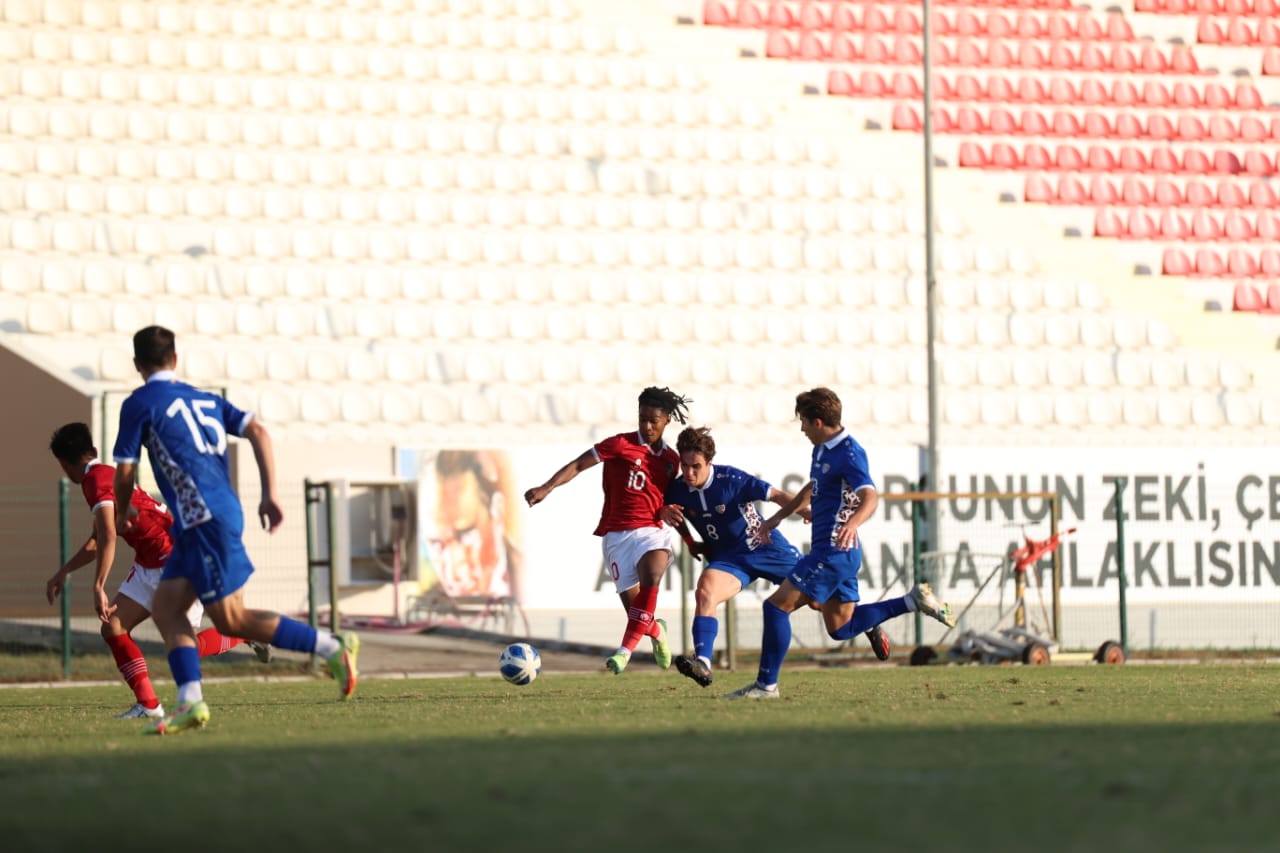 Timnas Indonesia U-20 Hajar Moldova 3-1