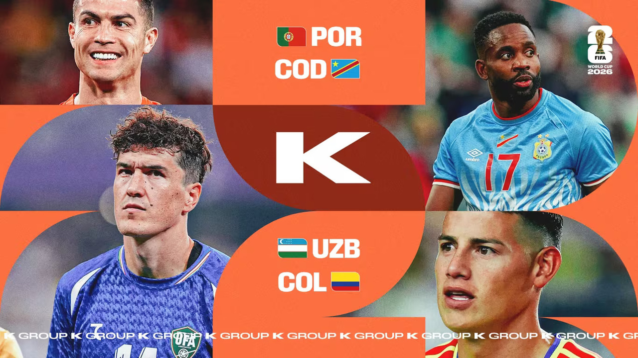Profil Grup K Piala Dunia 2026: Portugal Jadi Favorit, Kongo, Uzbekistan, dan Kolombia Saling Sikut