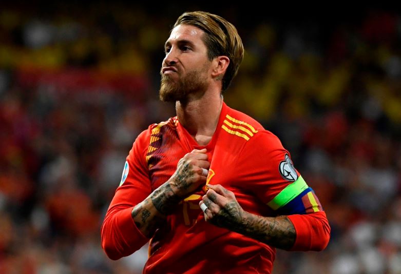 Rekor Kemenangan dan Angka Gol Fantastis Sergio Ramos Bersama Timnas Spanyol