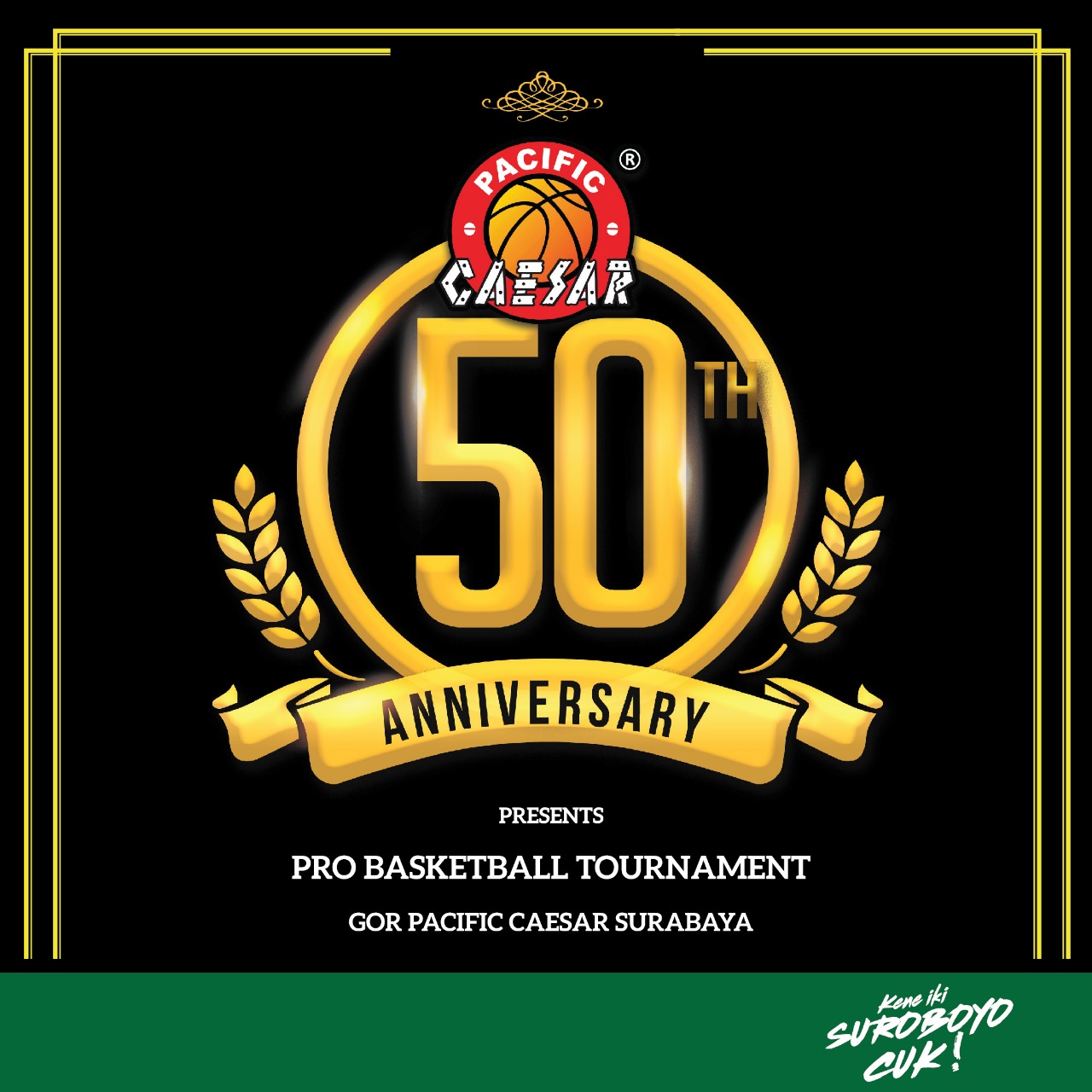 Tim Basket Filipina dan IBL Ramaikan 50 Tahun Pacific Caesar Surabaya