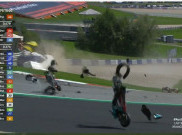  Sebabkan Red Flag di MotoGP Austria, Zarco dan Morbidelli Saling Meminta Maaf