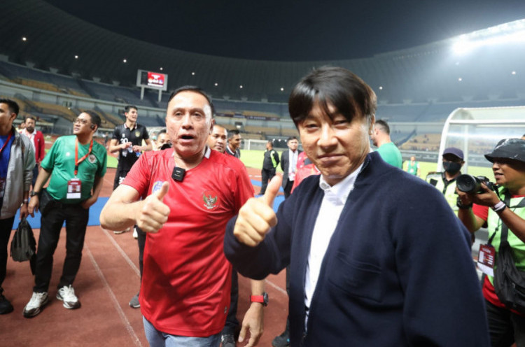 Pemain Timnas Indonesia Dukung Keputusan Shin Tae-yong terhadap Ketum PSSI