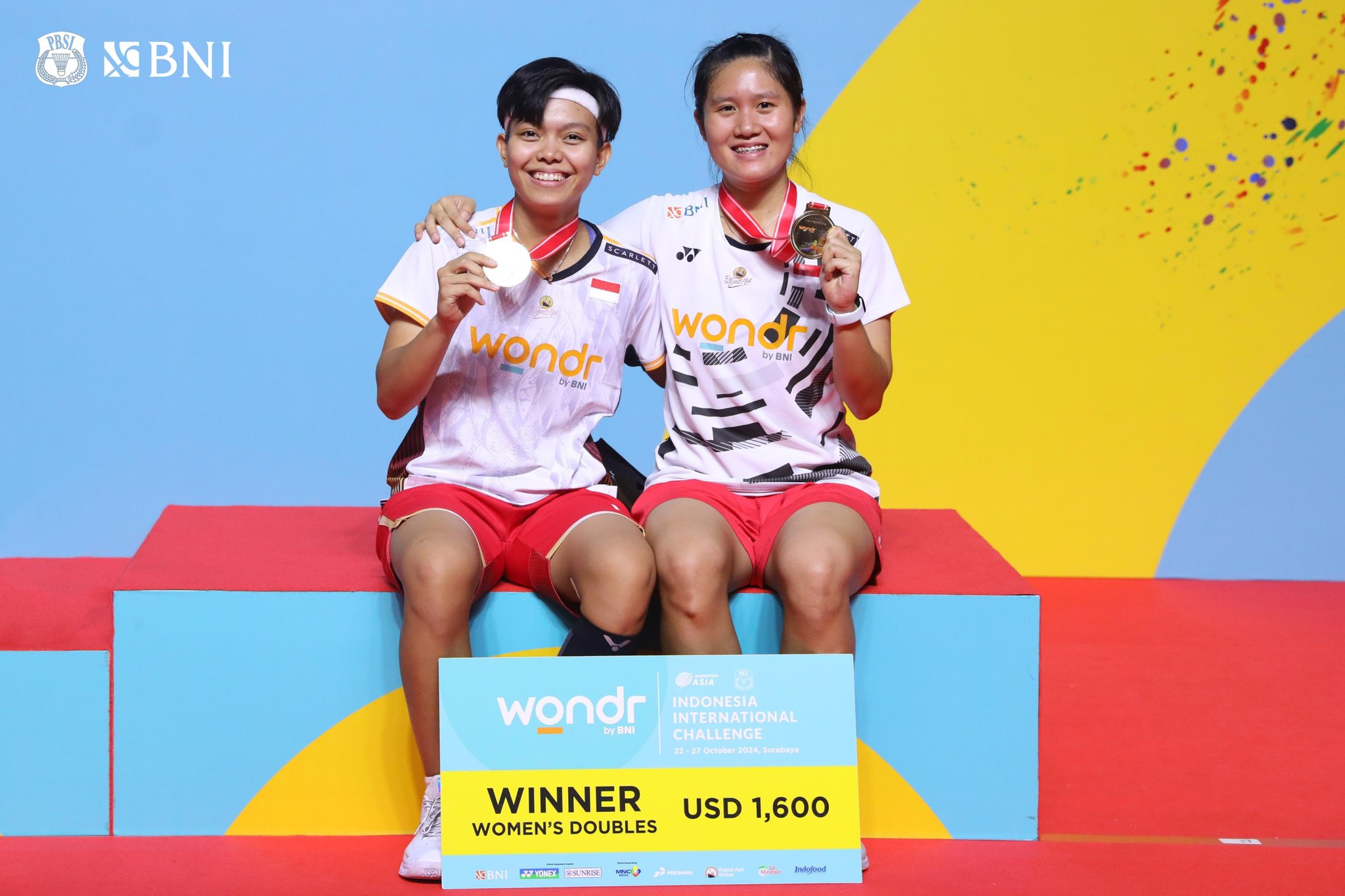 Hasil Indonesia Internasional Challange 2024: Wakil Merah Putih Bawa Pulang Lima Medali