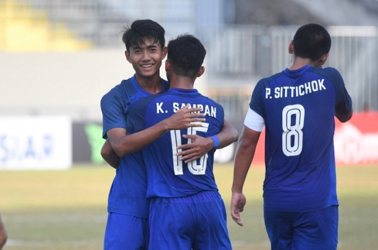 Piala AFF U-19: Laga Tak Sama, Pelatih Thailand Melihat Peluang Kembali Gebuk Indonesia Besar