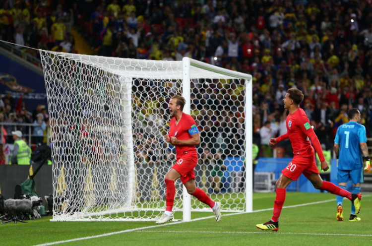 Kolombia 1-1 (3-4 Pen) Inggris: Menang Adu Penalti, The Three Lions Bertemu Swedia di Perempat Final