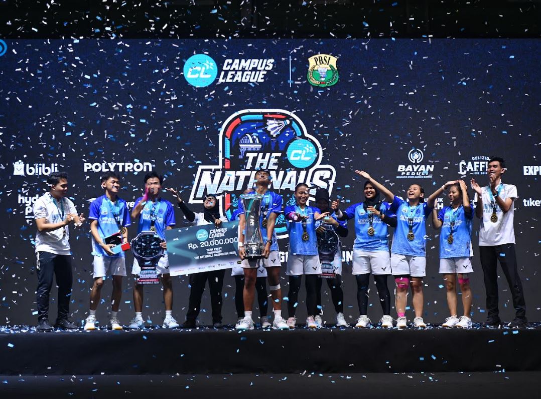 Gemilang, UNS Surakarta Juara Sektor Beregu dan Individu Campus League 2026 Badminton The Nationals