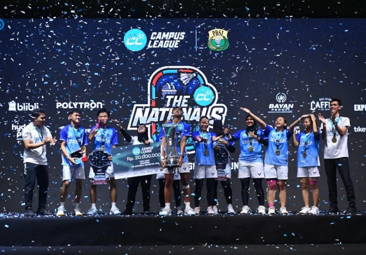 Gemilang, UNS Surakarta Juara Sektor Beregu dan Individu Campus League 2026 Badminton The Nationals