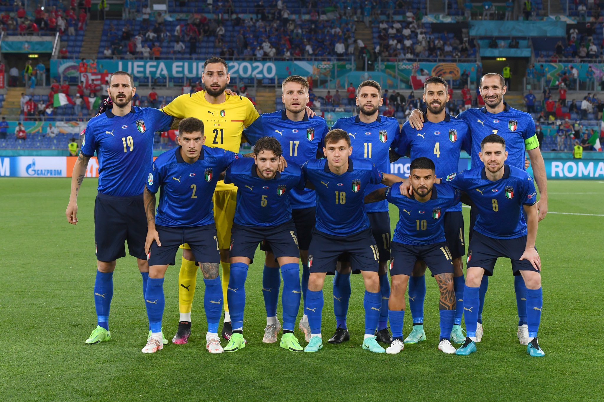 Mancini Isyaratkan Rotasi, Begini Prakiraan Susunan Pemain Italia Vs Wales