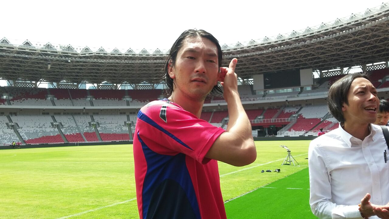 Gelandang FC Tokyo Yojiro Takahagi Puji SUGBK, tapi ...