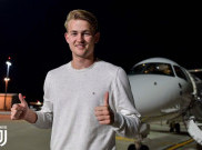 Tiba di Turin, Matthijs de Ligt Jadi Transfer Ketujuh Juventus di Musim Panas Ini