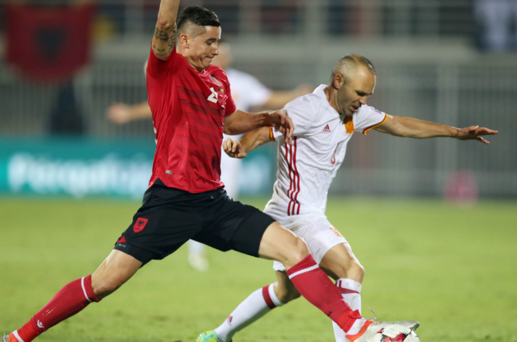 Spanyol Cukur Albania Dua Gol Tanpa Balas