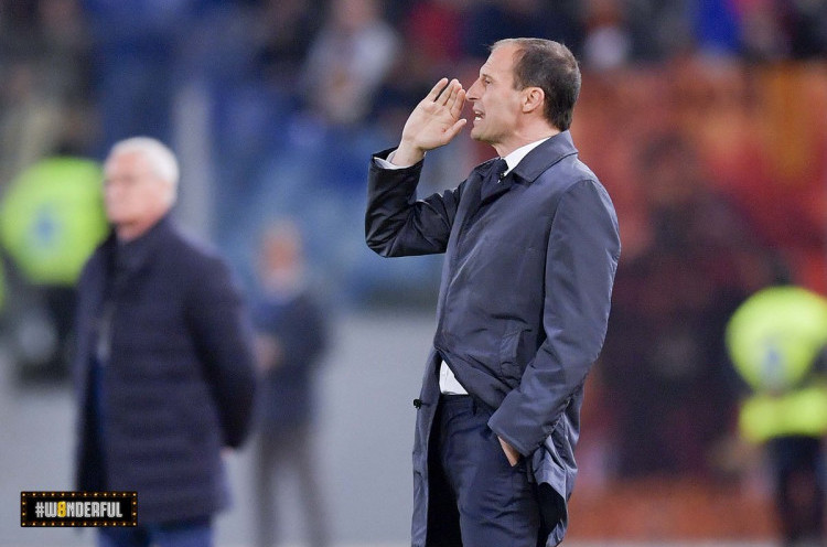 Kalah dari AS Roma, Allegri Anggap Sulit Tingkatkan Kualitas Juventus