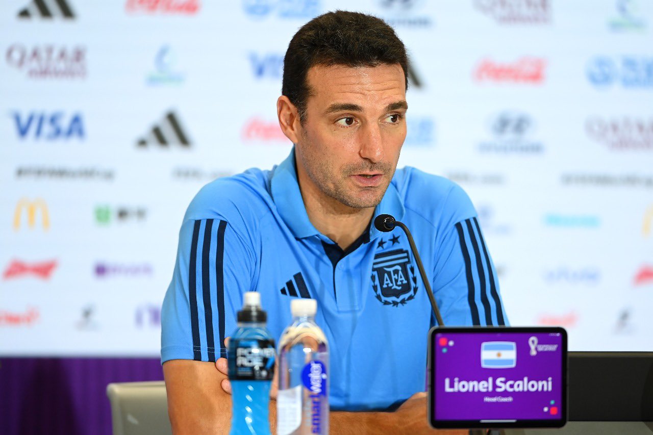 Final Piala Dunia 2022: Lionel Scaloni Enggan Bebani Timnas Argentina