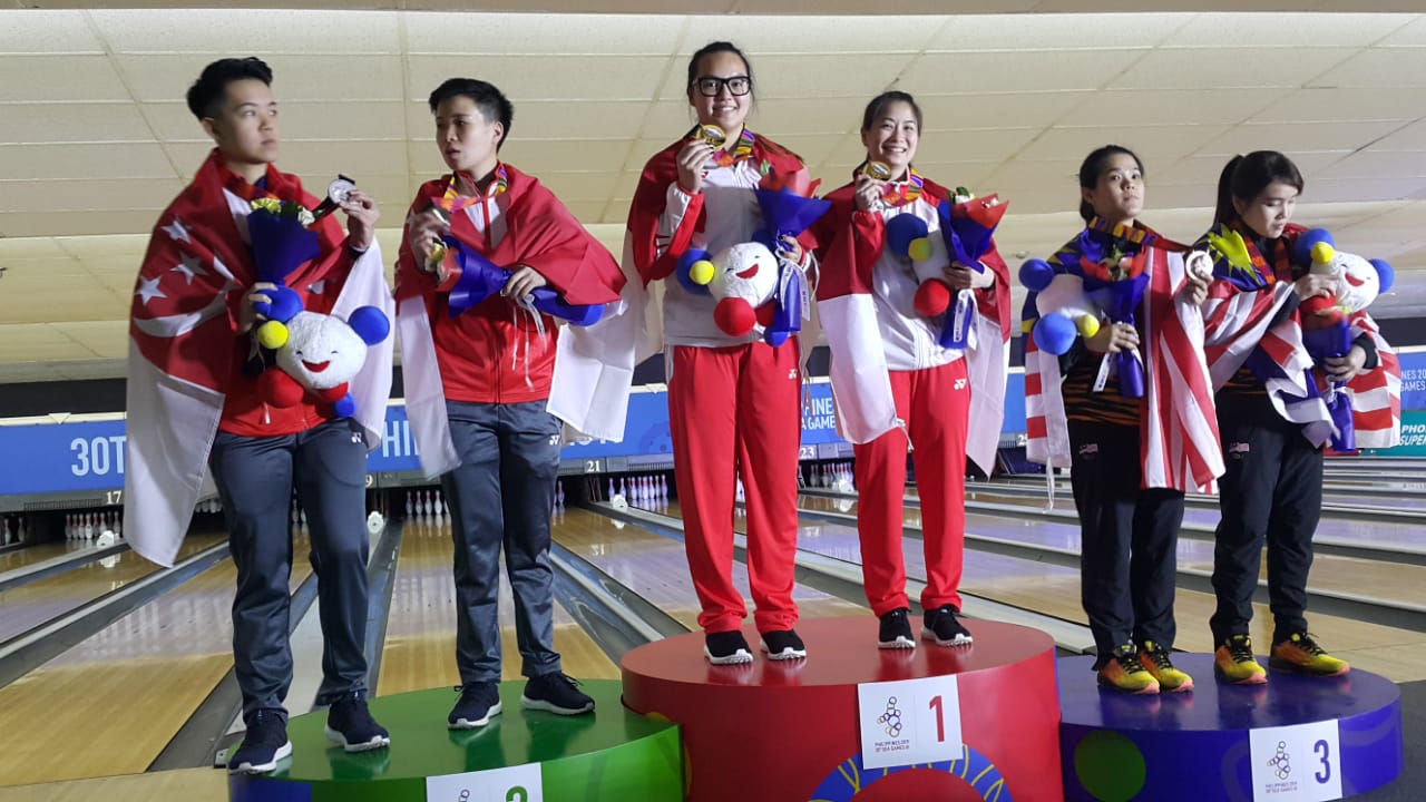 SEA Games 2019: Sharon dan Tannya Jadi Terbaik, Boling Indonesia Sapu Bersih Emas