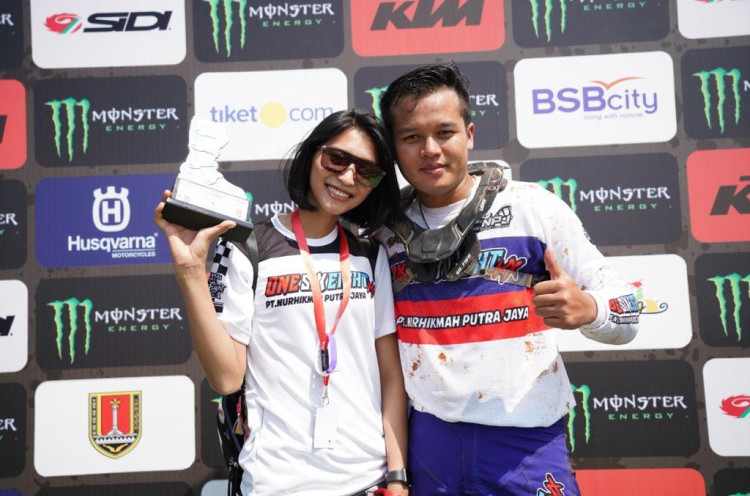 Mevans Sanggramawijaya dan Littarahma, Kisah Cinta di Arena Motocross 