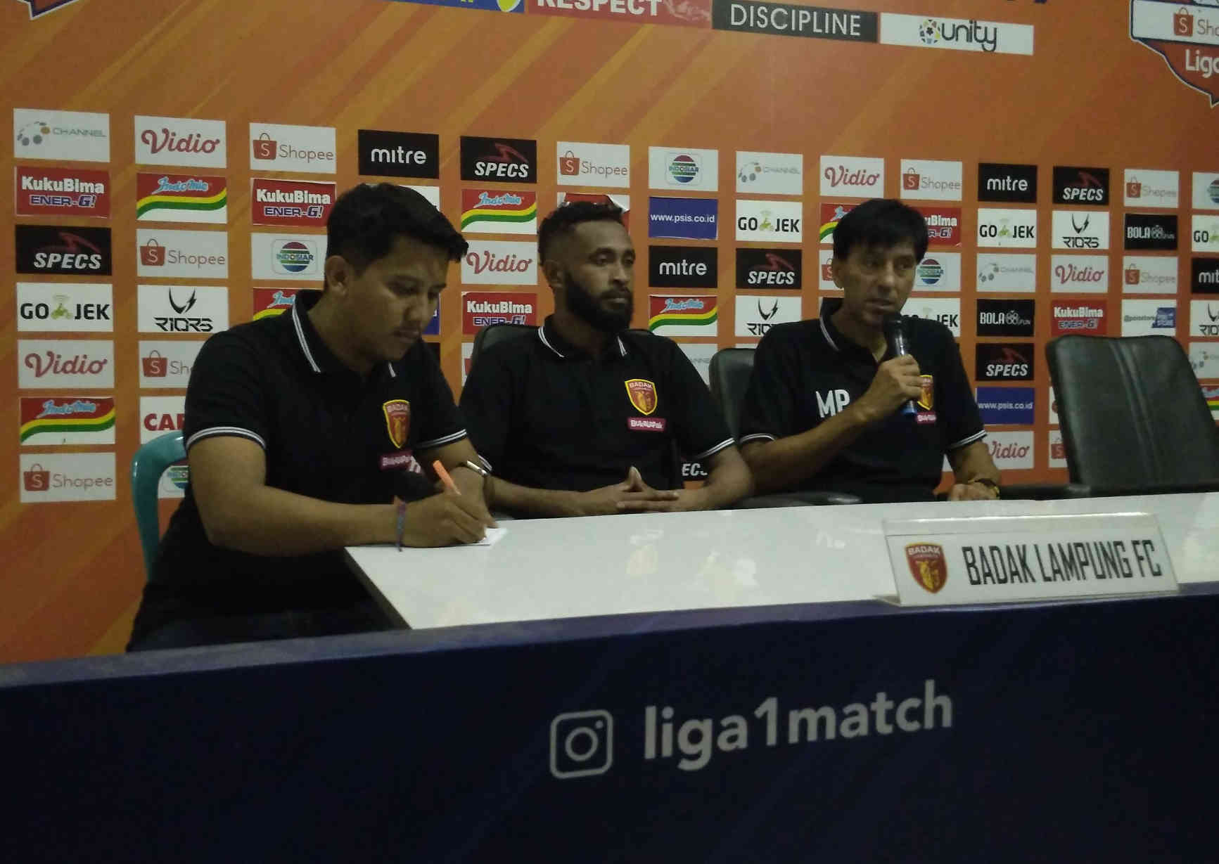 Tahan Imbang PSIS, Badak Lampung FC Senang